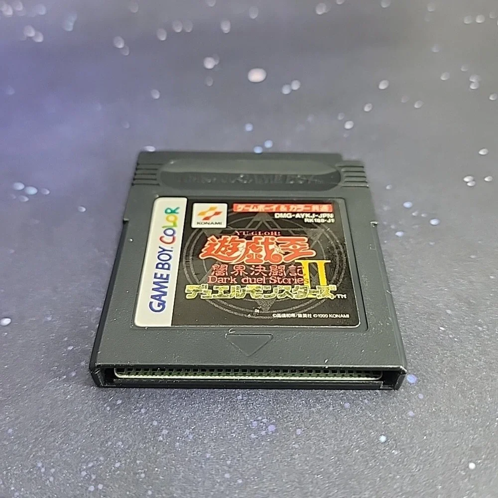 Yugioh Duel Monsters II Dark Duel Stories Game Boy Color Japan import US Seller